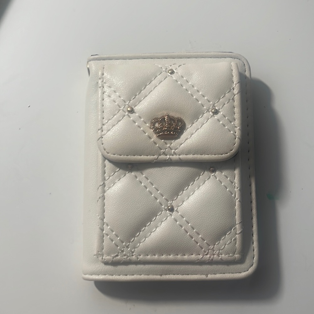 Vintage thrifted coquette wallet